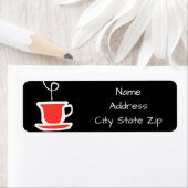 ****コーヒーまたは紅茶****恋人 ラベル (インサイチュ)