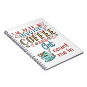 コーヒーもしとアートが私を含む ノートブック (右側)