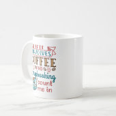 コーヒーもしとスクラップブック作りが入ってくる コーヒーマグカップ (正面左)