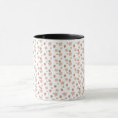 コーヒーやお茶の「フローラルパターンマグカップ」 マグカップ (中央)