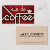 コーヒーやろう!名刺 名刺 (正面/裏面)