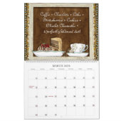 コーヒーやカレンダーで生きる カレンダー (3月 2026)