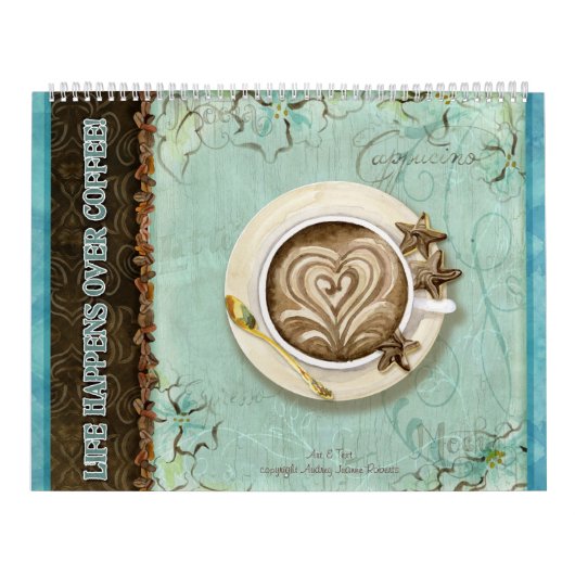 コーヒーやカレンダーで生きる カレンダー (カバー)