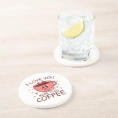 コーヒーよりもあなたが好き コースター (側面)