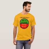 コーヒーよりも子供が好きな人へ 面白いグッズ Tシャツ (正面フル)
