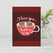 コーヒーよりも愛せよ 招待状 (スタンド正面)