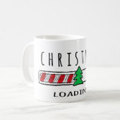 コーヒーよりも早くロードする唯一のもの コーヒーマグカップ (正面左)