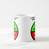 コーヒーより子供が好き Funny Mug コーヒーマグカップ (中央)