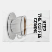 コーヒーをお供に キッチンタオル (横)