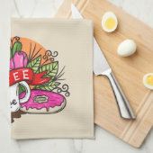 コーヒーをお願い キッチンタオル (四つ折り)