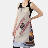 「コーヒーをお願い」デザイナーのユニセックス料理ウエスト エプロン (インサイチュ)