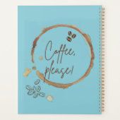 コーヒーをお願い プランナー手帳 (裏面)