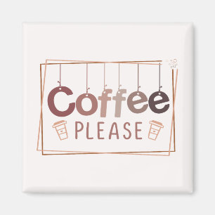 コーヒーをお願い マグネット