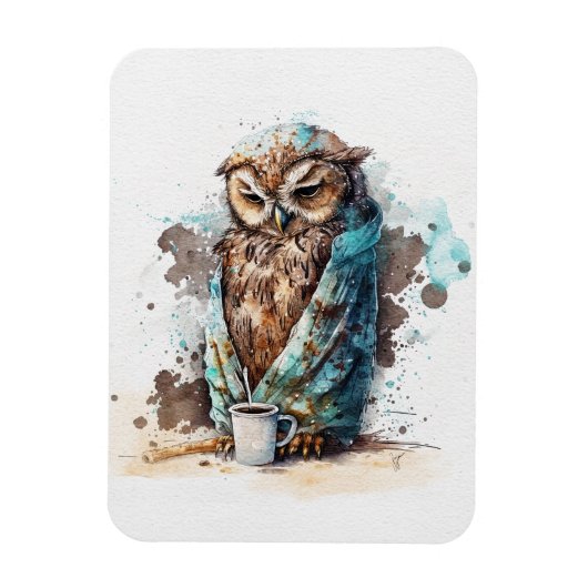 コーヒーをお願い マグネット (縦)