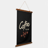 コーヒーをお願い 吊り下げ型タペストリー (傾斜あり)