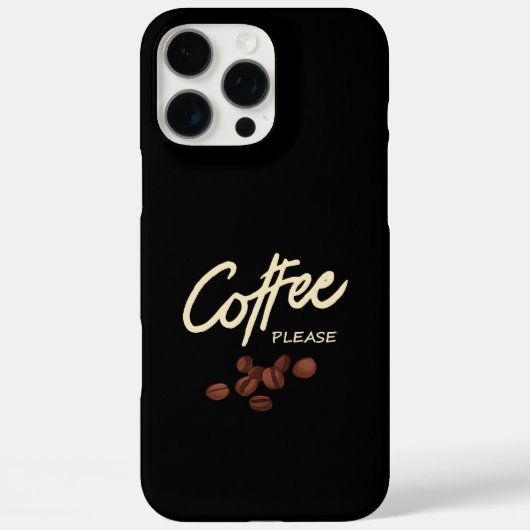 コーヒーをお願い Case-Mate iPhoneケース (裏面)