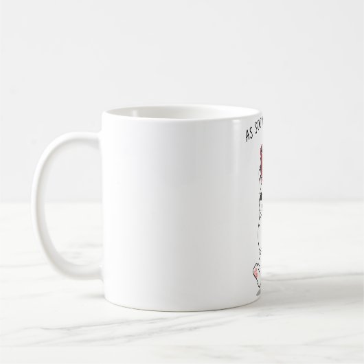 コーヒーをください  コーヒーマグカップ (左)