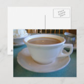 コーヒーをください ポストカード (正面/裏面)