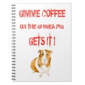 コーヒーをくれ！ ノートブック (正面)