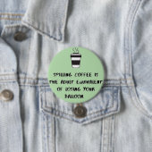 コーヒーをこぼして… 缶バッジ (インサイチュ)