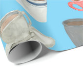 コーヒーをたっぷり飲む ラッピングペーパー (ロールコーナー)