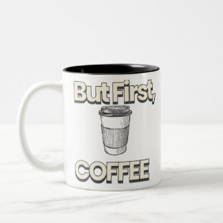 コーヒーをどうぞ ツートーンマグカップ