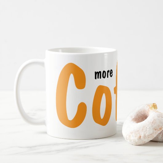 コーヒーをもう一杯マグ コーヒーマグカップ (ドーナツ)