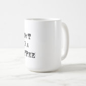 コーヒーをダウンロードしません コーヒーマグカップ (正面右)