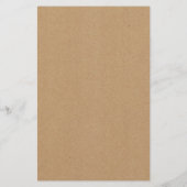 コーヒーをテーマにしたシャワーブライダルシャワーゲームカードフライヤー チラシ (裏面)