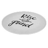 コーヒーをテーマにした カッティングボード (角)