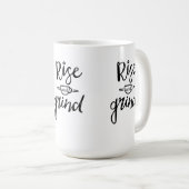 コーヒーをテーマにした コーヒーマグカップ (正面右)