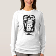 コーヒーをテーマにしたTシャツ