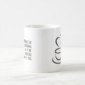 コーヒーを一杯でも飲んでも引用文が直らないおもしろい コーヒーマグカップ (中央)