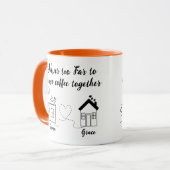 コーヒーを一緒に飲むには程遠くないBff誕生日 マグカップ (正面左)