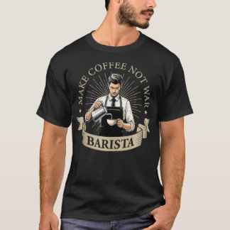 コーヒーを作れ NotBarista コーヒーメーカー 14 Tシャツ