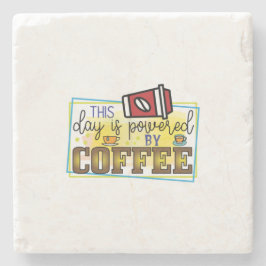 コーヒーを使ったコーヒーアート ストーンコースター