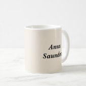 コーヒーを使った指揮者のミュージシャン コーヒーマグカップ (正面右)