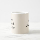 コーヒーを使った指揮者のミュージシャン コーヒーマグカップ (中央)