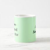 コーヒーを使った指揮者のミュージシャン コーヒーマグカップ (中央)