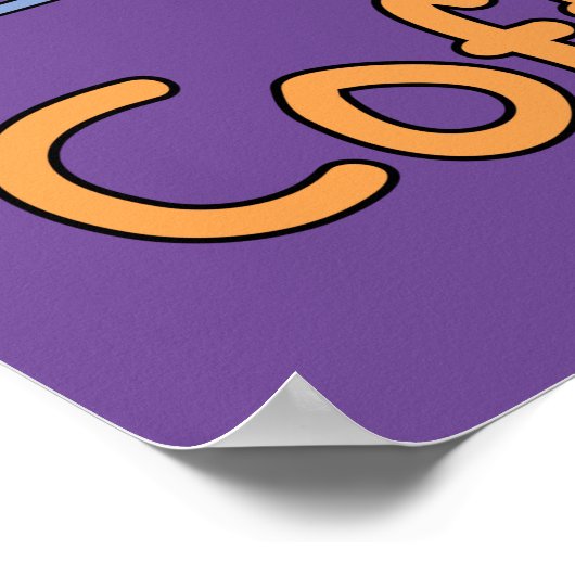 コーヒーを使用 ポスター (角)