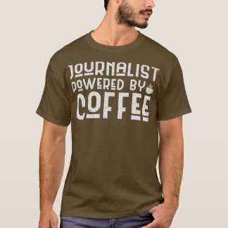 コーヒーを動力とするカフェイン・ジャーナリストによって動く Tシャツ