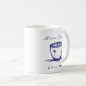 コーヒーを増やして会話を減らそう マグカップ (正面右)