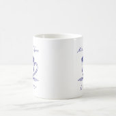 コーヒーを増やして会話を減らそう マグカップ (中央)