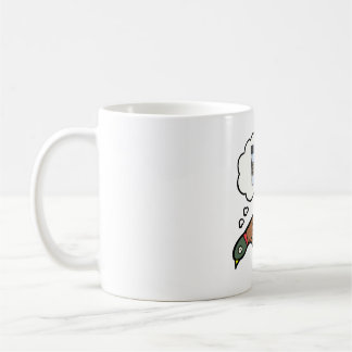 コーヒーを夢見るキジ コーヒーマグカップ