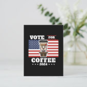 コーヒーを大統領に、コーヒーに投票 エンクロージャーカード (スタンド正面)