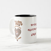 コーヒーを好きなマグカップをパーソナライズ ツートーンマグカップ (正面左)