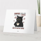 コーヒーを後ろ向きに綴ればEeffocは知っている カード (裏面)