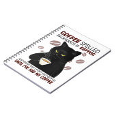 コーヒーを後ろ向きに綴ればEeffocは知っている ノートブック (左側)