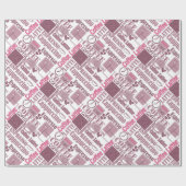 コーヒーを愛する ラッピングペーパー (フラット)