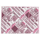 コーヒーを愛する ラージペーパーバッグ (裏面)